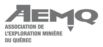 Logo couleur de l'Association de l'exploitation minière du Québec